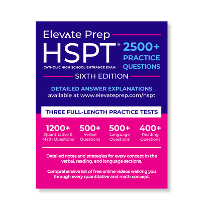 HSPT: 2500+ Practice Questions Workbook