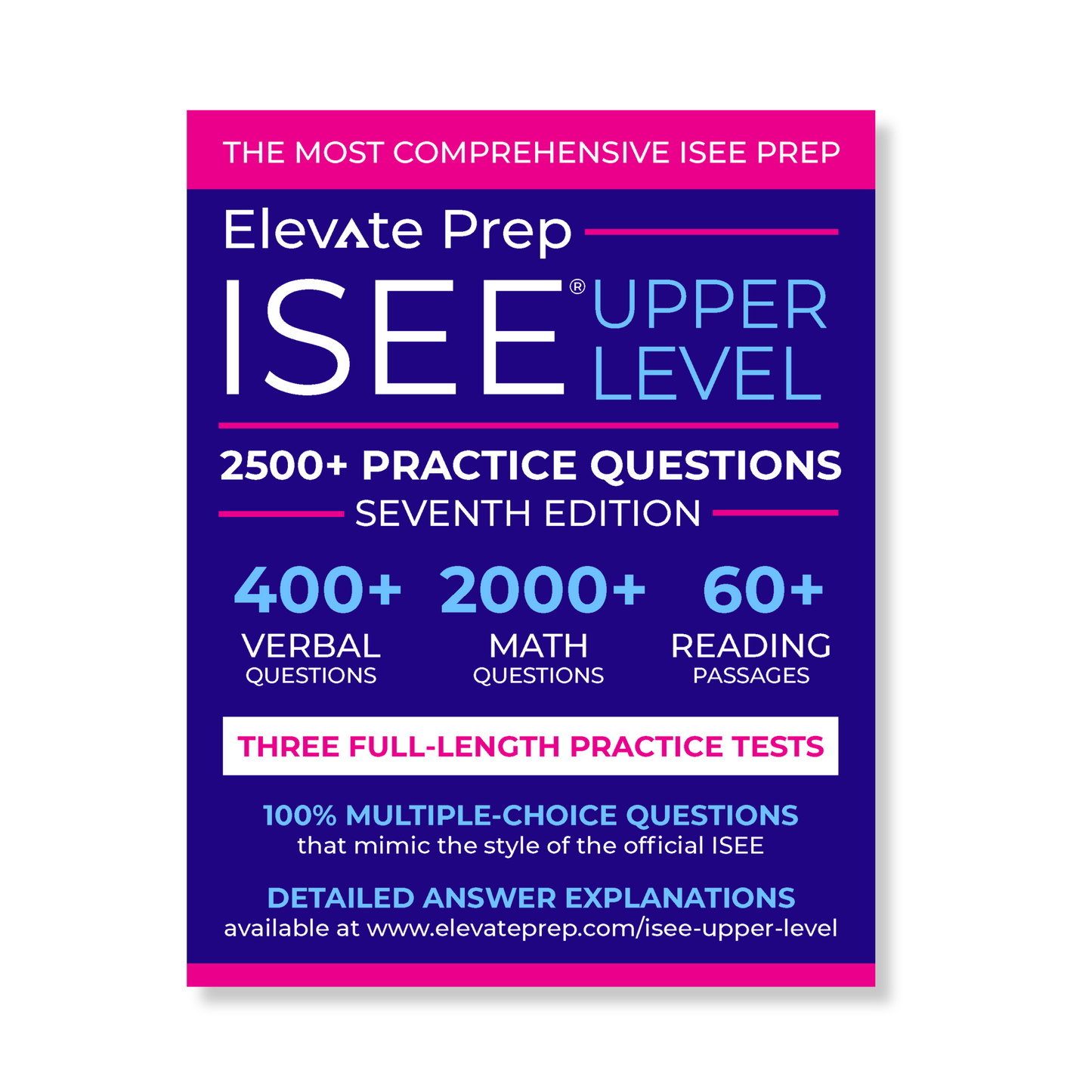 ISEE Upper Level: 2500+ Practice Questions